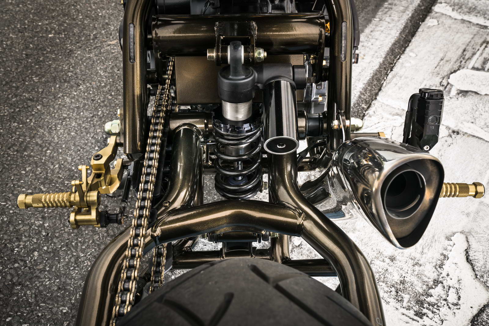 Custom Wolf Dragstyle Kawa GSXR